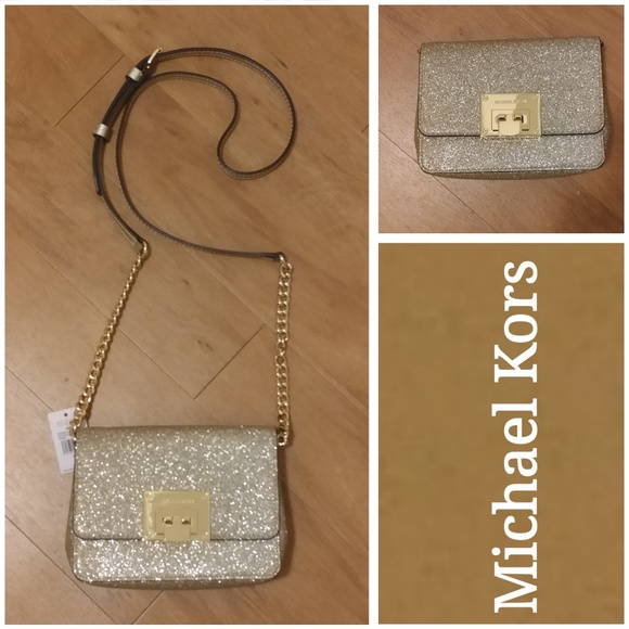 Michael Kors Handbags - NWT Michael Kors Sm Tina Crsby/Clutch
